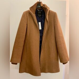 J. Crew Lodge Coat in Italian Stadium Wool NWT